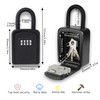 ROEOWENE Key Safe with Shackle Waterproof Key Safe with Number