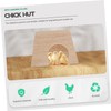 SUPVOX Chicken Wooden for Small Pets Cozy Hamster Hideout Design