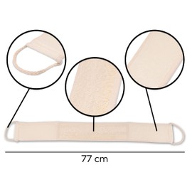 K-Pro Back Scrubber Massage Strap for Back Bath Shower Back Strap for Washing