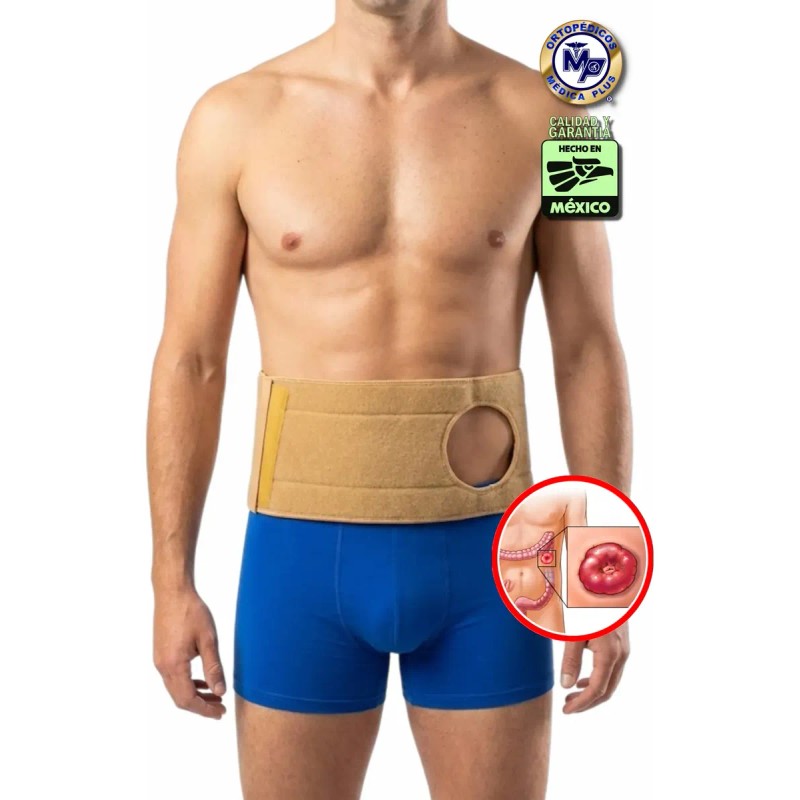 Faja Para Colostomia 13 Cm Ostomía Basica Orificio Universal