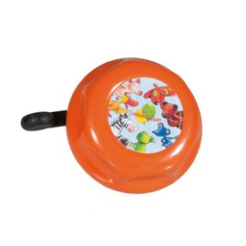 Bike Fashion Children's Toy Bicycle Bell – Orange; Crystal Heart Measures 5 x 5 x 5 cm 819084