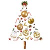 HBlife Christmas Ball (Gold, 2.36” 30PCS)