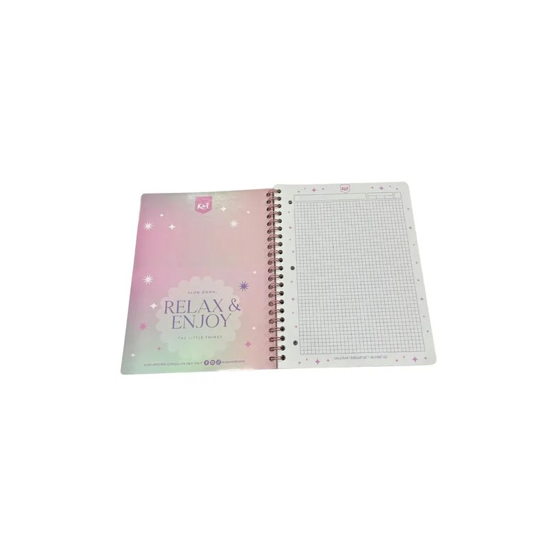 Cuaderno Profesional Kiut Con 100 Hojas Mujer Pack C3