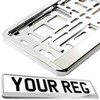 1x TAPORT® CAR REGISTRATION HOLDER FOR ANY CAR, VAN, TRUCK,