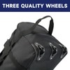 Arxus Foldable Duffel Bag with Wheels, 85L Large Handle Carry