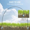 Greenhouse Hoops Grow Tunnel Long Garden Hoops Rust Free Fiberglass
