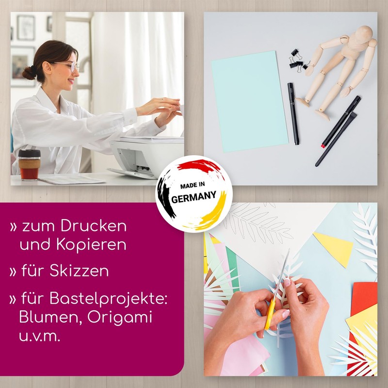 younikat DIN A6 Paper 80 g/m² I 500 Sheets in