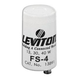 Leviton C21-12410-000 30 To 40 Watt Fluorescent Starters 2 Count