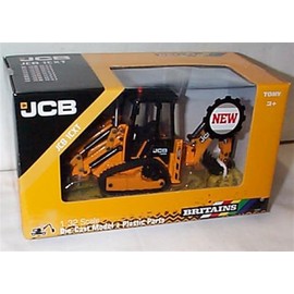 Britains J.C.B 1 CXT Special Yellow Vehicle 1:32 Scale Diecast Model Toy, Construction Car, Adult Collectors