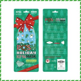 Posh KF94 Mask [Pack of 10 Holiday Special - Adult (H05) (MADE IN KOREA)