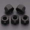 RoyceMart 5/16-18 (12 Pack) Stainless Steel Hex Locknuts, Nylon Insert