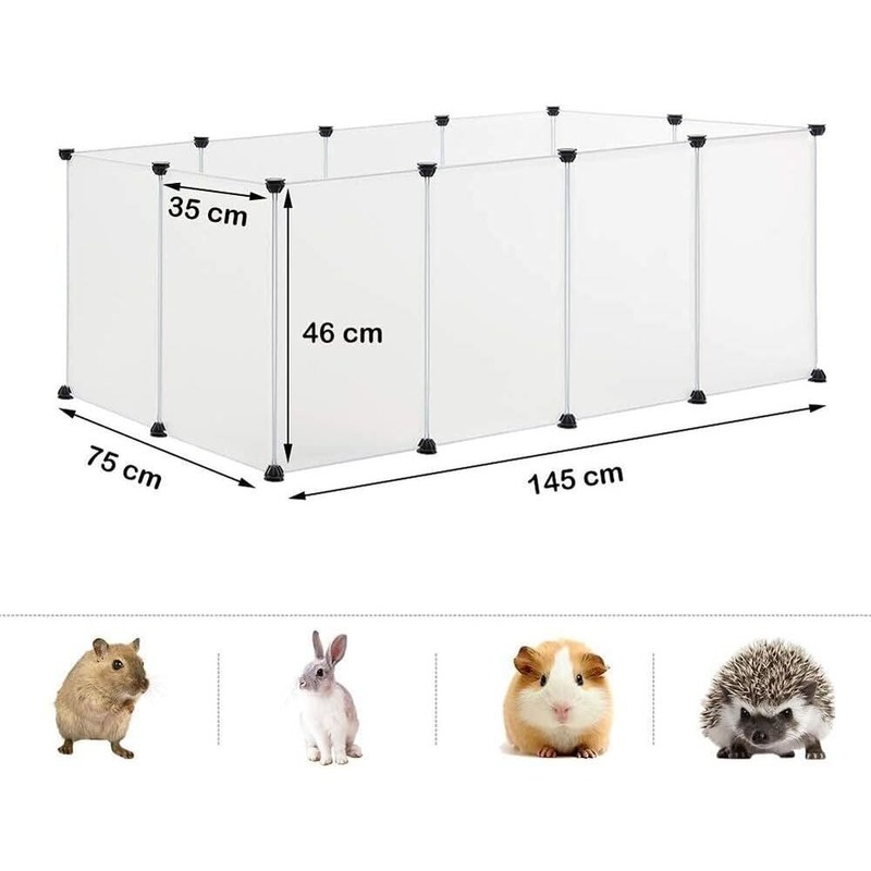 Small Animal Cage Outdoor Enclosure Playpen Plastic Playpen Outdoor Enclosure