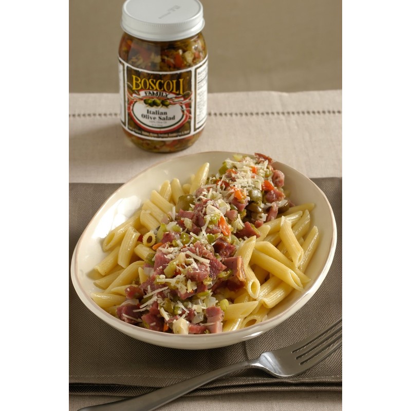 Boscoli Family Jalapeno Olive Salad, 15.5 oz.