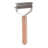 Pet Dematting Comb Double Sided Shedding Brush Stainless Steel Pet