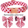 ARING PET Valentine's Day Dog Collar-Adorable Pink Heart Dog Collar