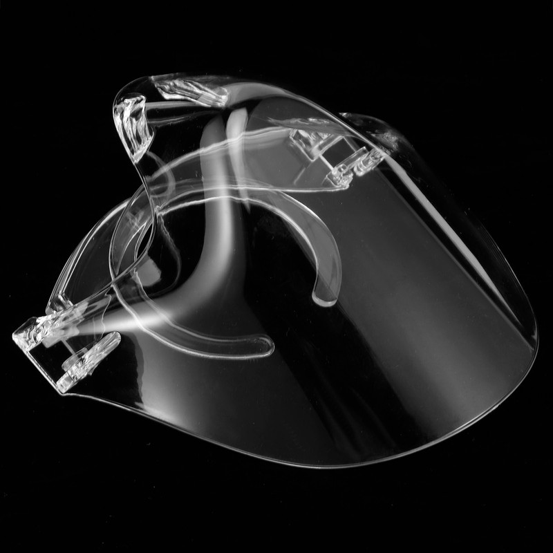 Waterproof Transparent Anti Fogging Protective Face Cover Safety Guard Sanitary