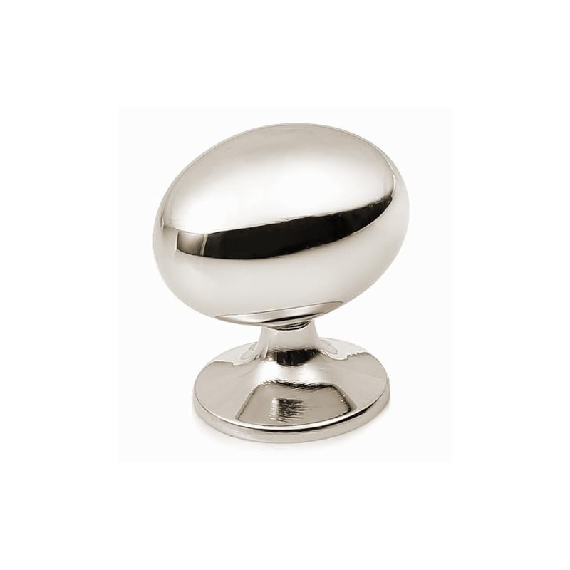khtumeware 10 Pack 1-3/8 inch(35mm) Polished Nickel Cabinet Knobs Dresser