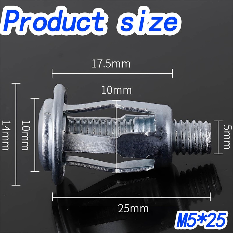 YOKOMING Jack Nut with Installation Tool Set M5 Petal Nuts