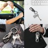 MOLIMOLI Carabiner Key Ring Set with 2 Sturdy Key Rings