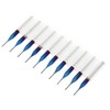 Blue Coated Strawberry Tip Tungsten Carbide Cutter Cone Engraving Machine
