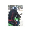 ラフアンドロード(ROUGH&ROAD) バイク用ホルスターバッグ F-ホルスター ブラック/ライム W17XD9XH27(cm) RR9452