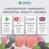 Lindens 500mg Magnesium Tablets | 90s 1-a-Day | UK Made
