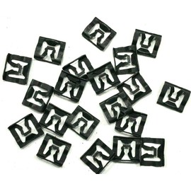 Rear Window Molding Trim Clips Fits 71 & Up Ford (Qty-20 Clips) #124