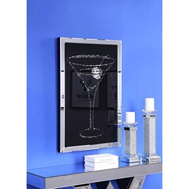 ACME Furniture Talisha Wall Art, Mirrored