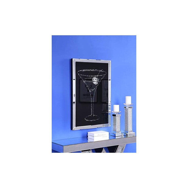 ACME Furniture Talisha Wall Art, Mirrored