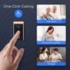 Aigostar doorbell, waterproof portable wireless bell set, doorbell kit, wireless