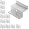 Solar Panel End Clamp 12 Pieces for 35mm Module Height
