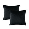 AMEHA Velvet Cushion Covers 45 x 45 cm Set of