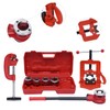 Handheld Pipe Threader Ratchet Type Kit with 5 Dies Set