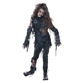 California Costumes Girls Back from the Dead Costume Large, Black/Gray