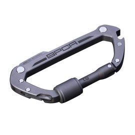 GP Carabiner, American Design, GPCA, Super Carabiner, 8 Tools (Titanium)