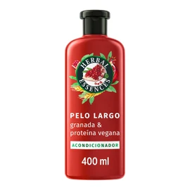 Herbal Essences Acondicionador Pelo Largo Granada Y Proteína Vegana 400 ml