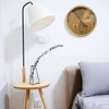 Dial Barometer Thermometer Hygrometer (Gold) Metal+ABS+Acrylic for Home, Wall Decor,