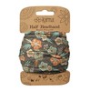 Karma Retro Flower Headband for Women - Medium - Fabric