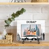 Dubai Picture Frame, Dubai Souvenirs Wooden Photo Frame For Vacation