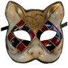 Lannakind Carnival Mask Face Mask Cat Mask (K2) - Plastic