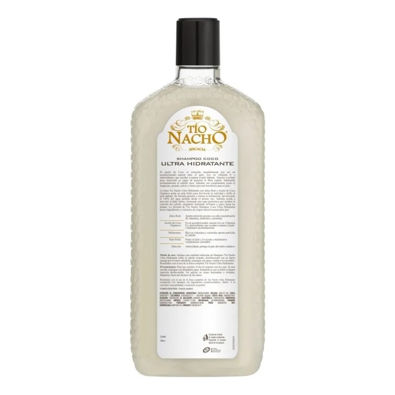 Shampoo Tío Nacho Ultra Hidratante X 415 Ml