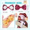 Reginary 50 Pieces Dog Bow Ties Pet Collar Bow Puppy