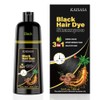 Hair Dye Shampoo Canas Tinte Black