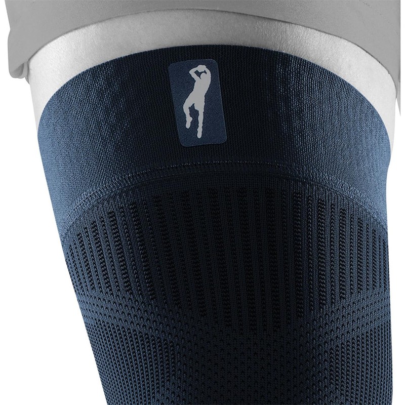 Bauerfeind(バウアーファインド) SPORTS COMPRESSION KNEE SUPPORT DIRK NOWITZKI SIGNATURE LINE 膝の負荷の軽減と安定化（カラー：ネイビー/サイズ：S）