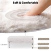 YIRANJIA 2-Pack Toilet Seat Covers, Universal Anti-Slip Warm Design for
