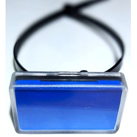 10 Sign Holders for Pipes and Technical Systems with Blue Background