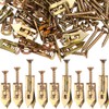 PAGOW 90 Pcs Self-Drilling Anchors, Anchors and Screws for Heavy