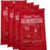 Steel Tech XL Fire Blanket (4 Pack) 47.2 inches x