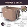 BERGTIGER® Folding Bowl Camping 18 L / 21 L with