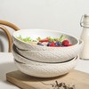 Feenmai Pasta Bowls 22 oz - Ceramic Serving Bowls Set